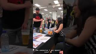 Former WWE Superstar Melina Hits A Fan In The D*** With A Pen😂😂😂