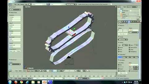 Blender 2 5 Tutorial   How to make a Tank Track!