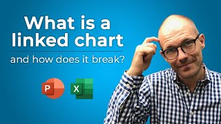 Excel to Powerpoint: What is a linked chart in PowerPoint? by Nuts & Bolts Speed Training 254 views 2 days ago 7 minutes, 8 seconds