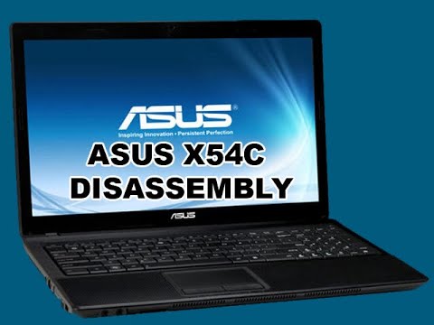 Asus X54C Disassembly / FAN Cleaning