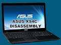 Asus X54C Disassembly / FAN Cleaning