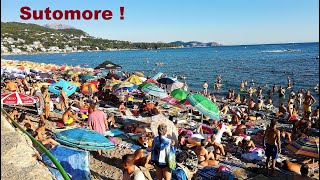 Crna Gora , Sutomore - Pogledajte kako izgleda  šetalište i  gradska plaža - detaljan snimak 