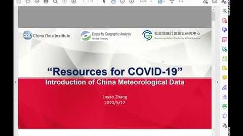 (1) Meteorological Data - How to download