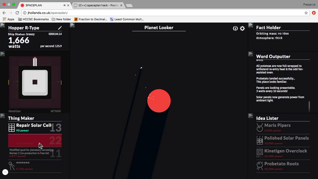 spaceplan clicker hacked spaceplan clicker hacked