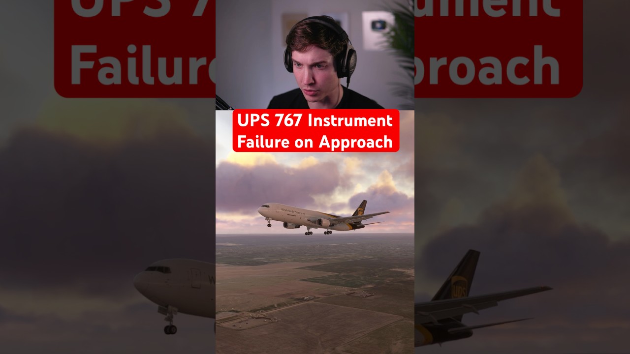 UPS 767 Instrument Failure on Approach