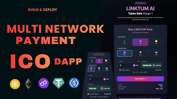Build a Multi-Network ICO DApp | Ethereum, BSC, Polygon | USDT & USDC Multi-Currency Payments
