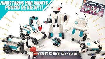 Lego Mindstorms Mini Robots!!! (Set 40413 Review!)
