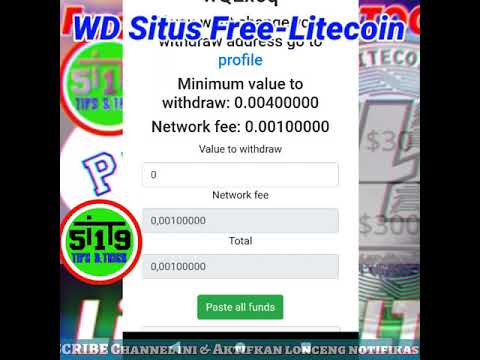 Gajian.!!! Situs Free-Litecoin || Faucet Crypto LTC Cryptocurrency Terbukti Membayar #short