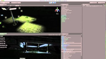 Day Night Cycle Lighting test in Unity 3D