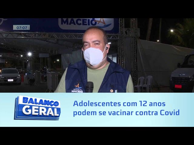 Adolescentes com 12 anos podem se vacinar contra Covid-19