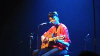 Imany - Lately (acoustic) - live at jazznojazz in Zurich 28.10.2011 New Song