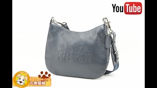 COACH ワンショルダーバッグ シボ皮 エル ホーボー F31400 グレー COACH ワンショルダーバッグ シボ皮 エル ホーボー F31400 グレー