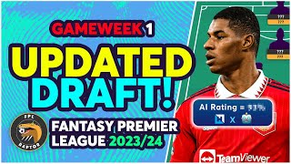 Who to Pick in FPL Draft 23/24 - Top 150+ Players Ranked - Full90 FPL