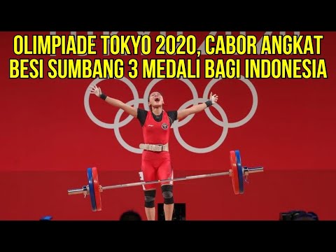 Olimpiade Tokyo 2020, Cabor Angkat Besi Sumbang 3 Medali Bagi Indonesia
