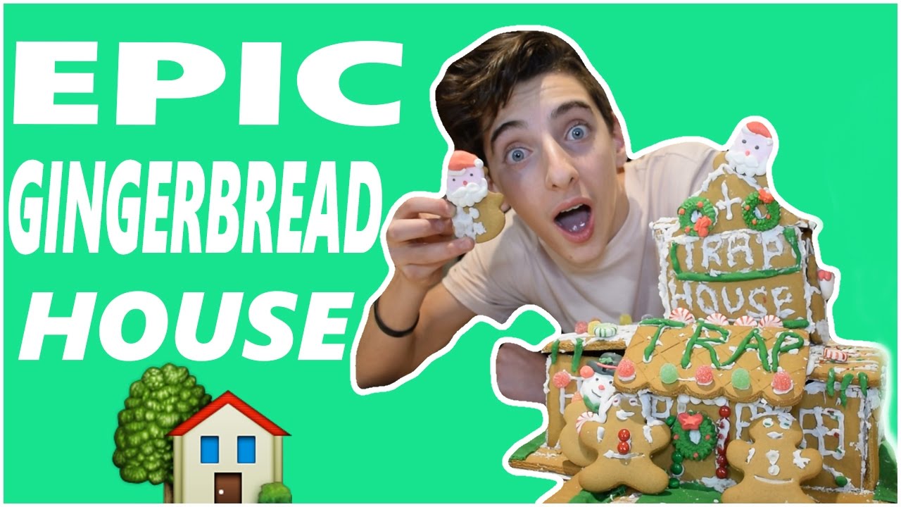 EPIC GINGERBREAD HOUSE!!! (TRAP HOUSE EDITION) YouTube