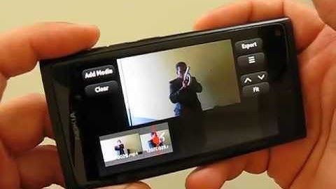 VideoEditor для MeeGo Harmattan (Nokia N9/N950)