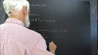158 065 revenue demand price finding revenue function linear demand function