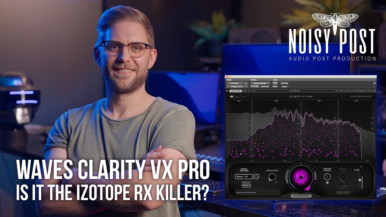 Waves Audio's Clarity Vx & Vx Pro noise reduction plugins: the ones all  others will now be judged by