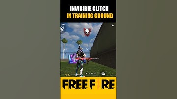 Invisible glitch in training ground - free fire 🤯 #shorts #freefire #viral #youtubeshorts