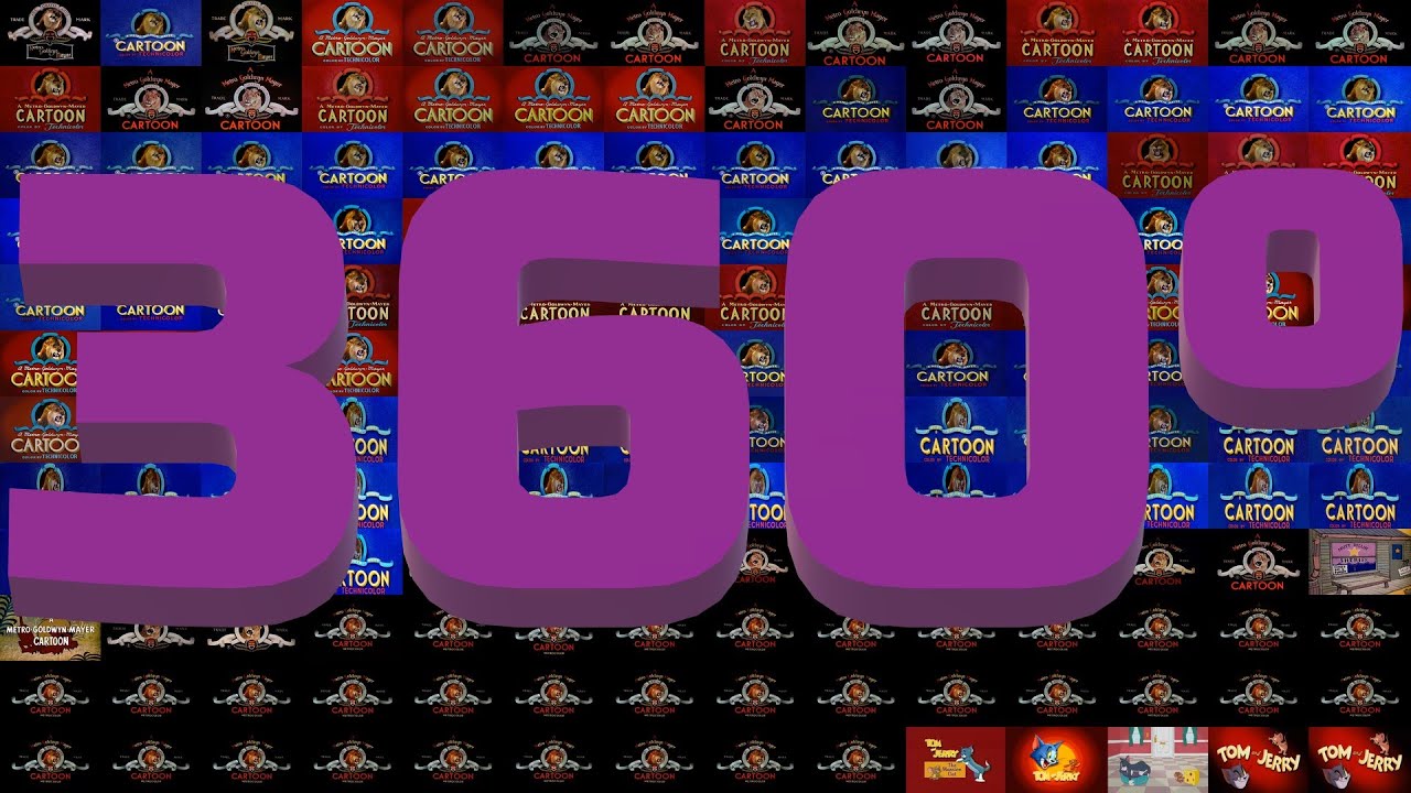 [360°] [4K] Every Tom and Jerry Cartoon Played At Once - YouTube
