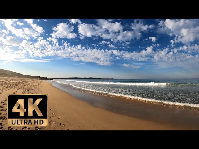 4k Paradise Nude Beach Walk, O Vilar Ribeira, Galicia, Spain