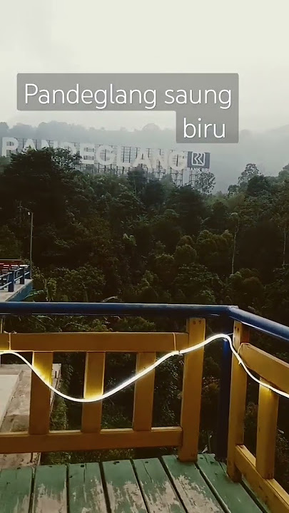 Saung biru Pandeglang, Waktu menjelang Malam hari, Sejuk #shorts #shortvideos #saungbiru