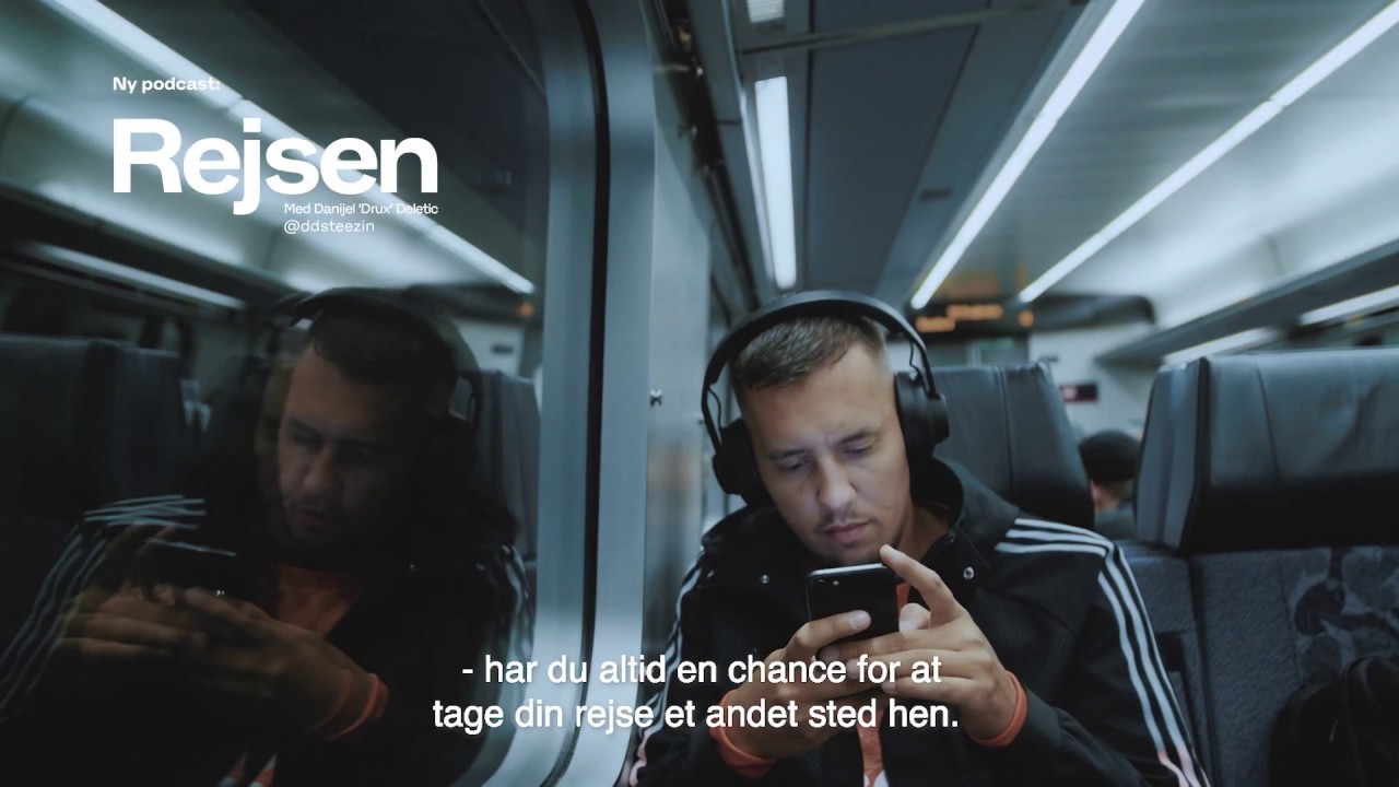 Ny podcast ‘Rejsen’ med tv-vært Danijel ‘Drux’ Deletic: “Rejsen er mindst lige så vigtig som målet”