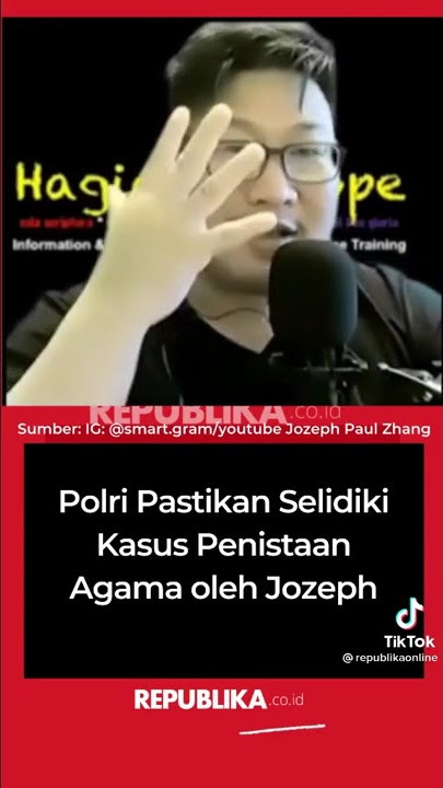 viralll,,, penistaan agama Islam JOSEPH PAUL ZHANG