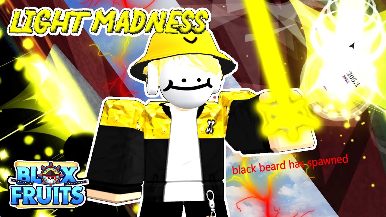 Awakened Quake vs BLACK BEARD in Blox Fruits - BiliBili