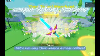 obtaining demon sword! | 13.6no+ weapon damage reached! | roblox WFS
