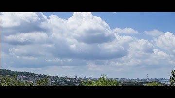 Belgrade Clouds - Timelapse (Canon 60D - Davinci Resolve Test)