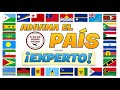 Adivina el país por su bandera nivel EXPERTO | Reto de 50 banderas | bilingüe español/inglés