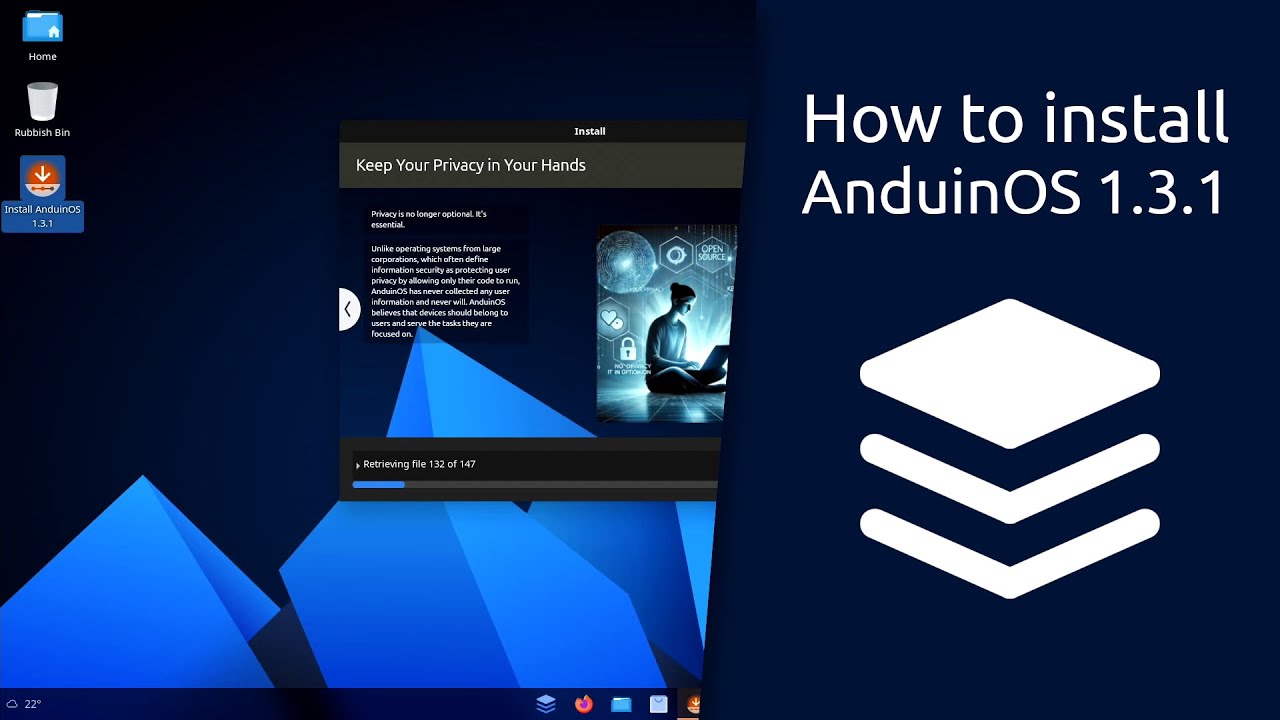 How to install AnduinOS 1.3.1 - YouTube