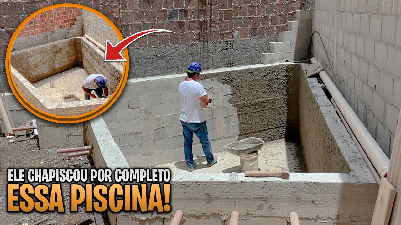 Como hacer una piscina de obra paso a paso