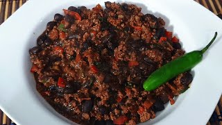 La MEJOR Receta De CHILI Con Carne Molida