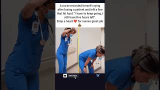 Nurse Breaks Down After Losing a Patient: “I Have to Keep Going… I Still Have Five Hours Left” 💔