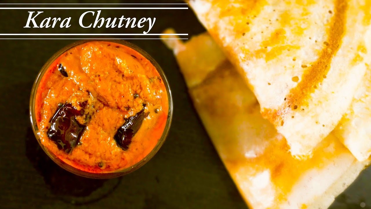 Kara Chutney for dosa , idli Onion Tomato Chutney YouTube