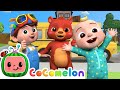 Wheels on the Bus! | CoComelon Furry Friends | Animals for Kids