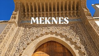 Capítulo 3. Meknes, fundada en el s. XVII. Mezquita y tumba de Moulay Ismail.