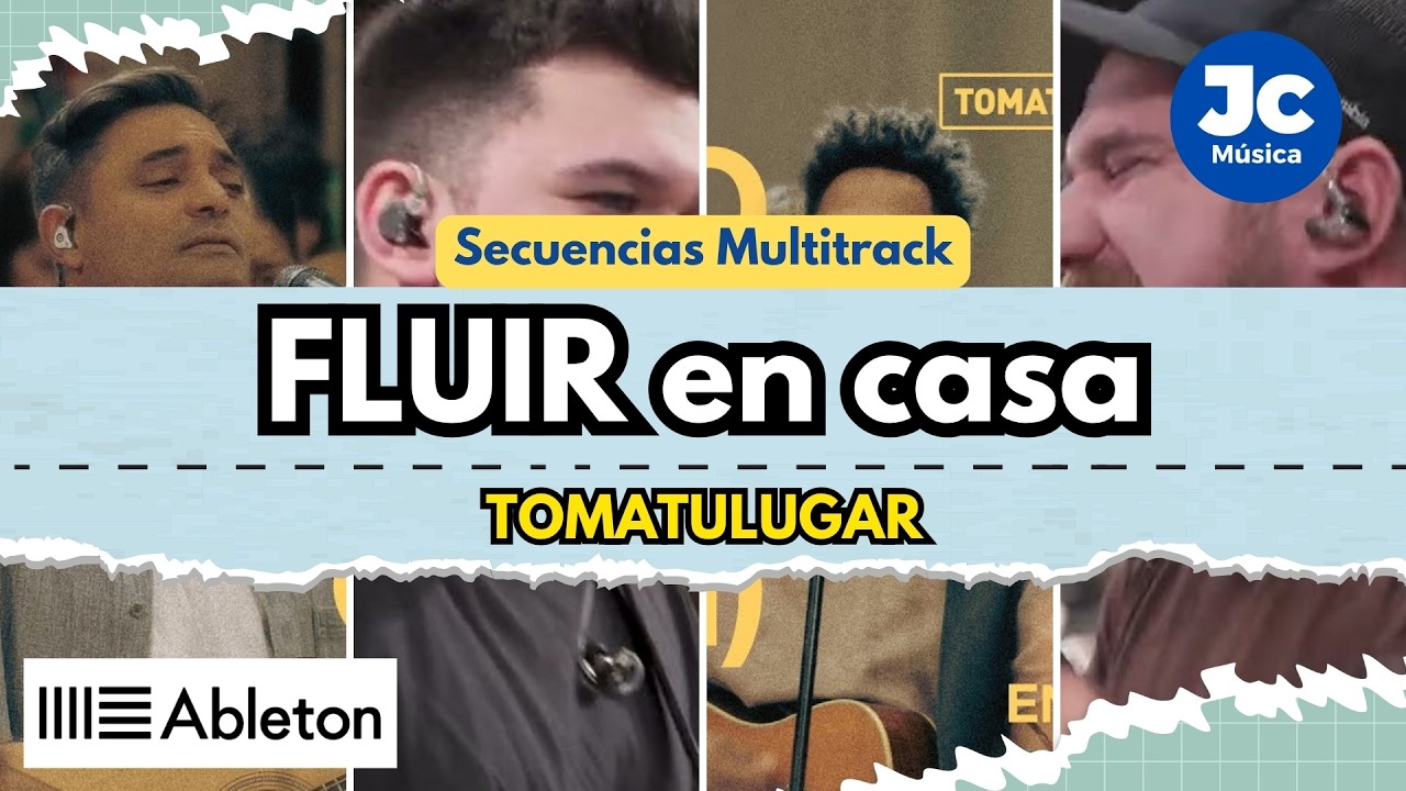 FLUIR en casa (Synth Cover) | Secuencia Multitrack | TOMATULUGAR