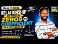 Zeros and Coefficients Tricks + Examples | Board Exam 2026 | #cbse 