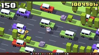 Playing Crossy Road While My Parents Argue