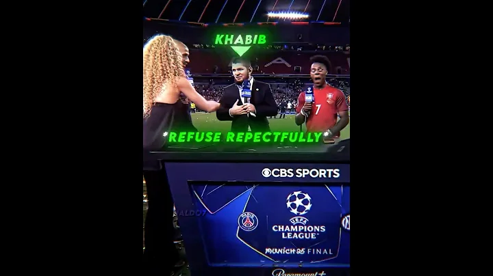 iShowSpeed Reacts To Khabib Refusing Shake Hands 🤯