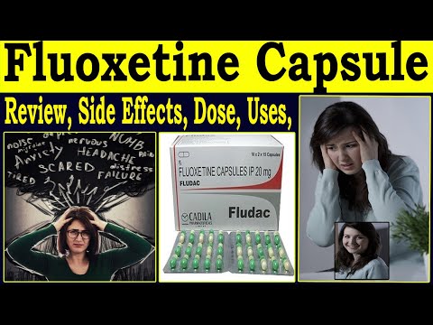   Fluoxetine Capsules Ip 20 Mg 10 Mg Fludac 20 Mg Review Hindi Uses Benefits Side Effect Dose