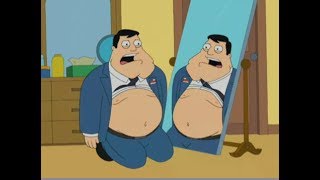 American Dad! Stan Realizes His Own Fatness - YouTube