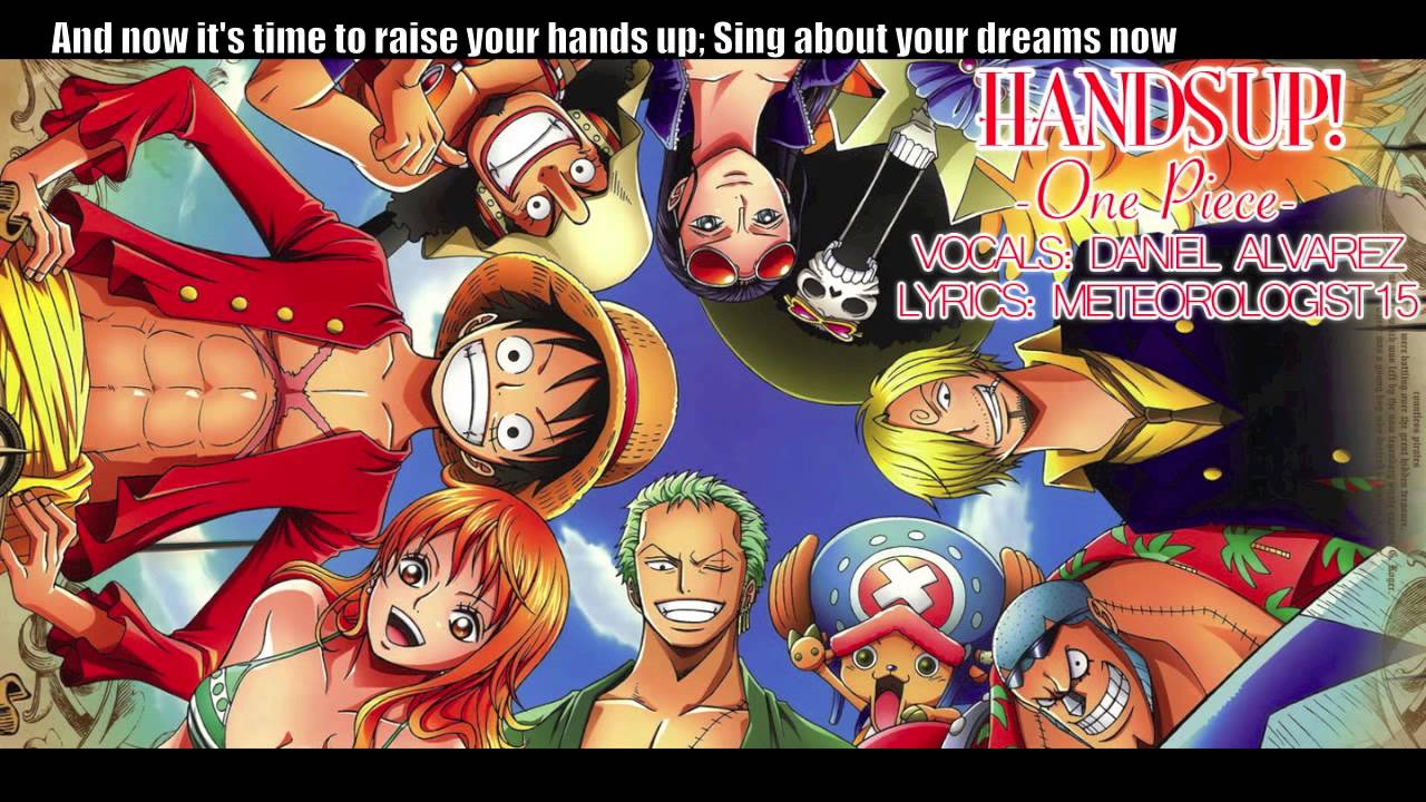 English Hands Up One Piece Youtube