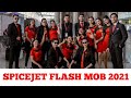 SPICEJET FLASH MOB 2021 CHENNAI | SPICEJET CABIN CREW DANCE | NEW YEAR WITH SPICEJET | CABIN CREW