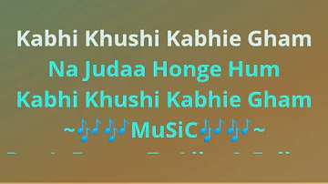 Karaoke Kabhi Khushi Kabhie Gham