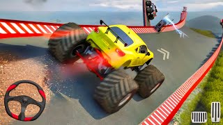 Monster Truck Stunt Racing 3D - Offroad Racing Games - Android GamePlay screenshot 2