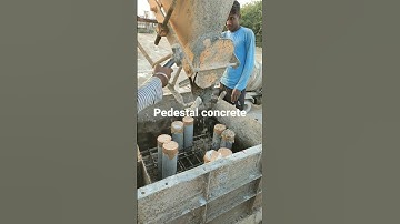 Pier Cap Pedestal Concrete